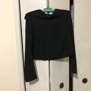 La Classe Couture Ladies Long Sleeve Black Top Size Small $5.00 AS AN ADD ON